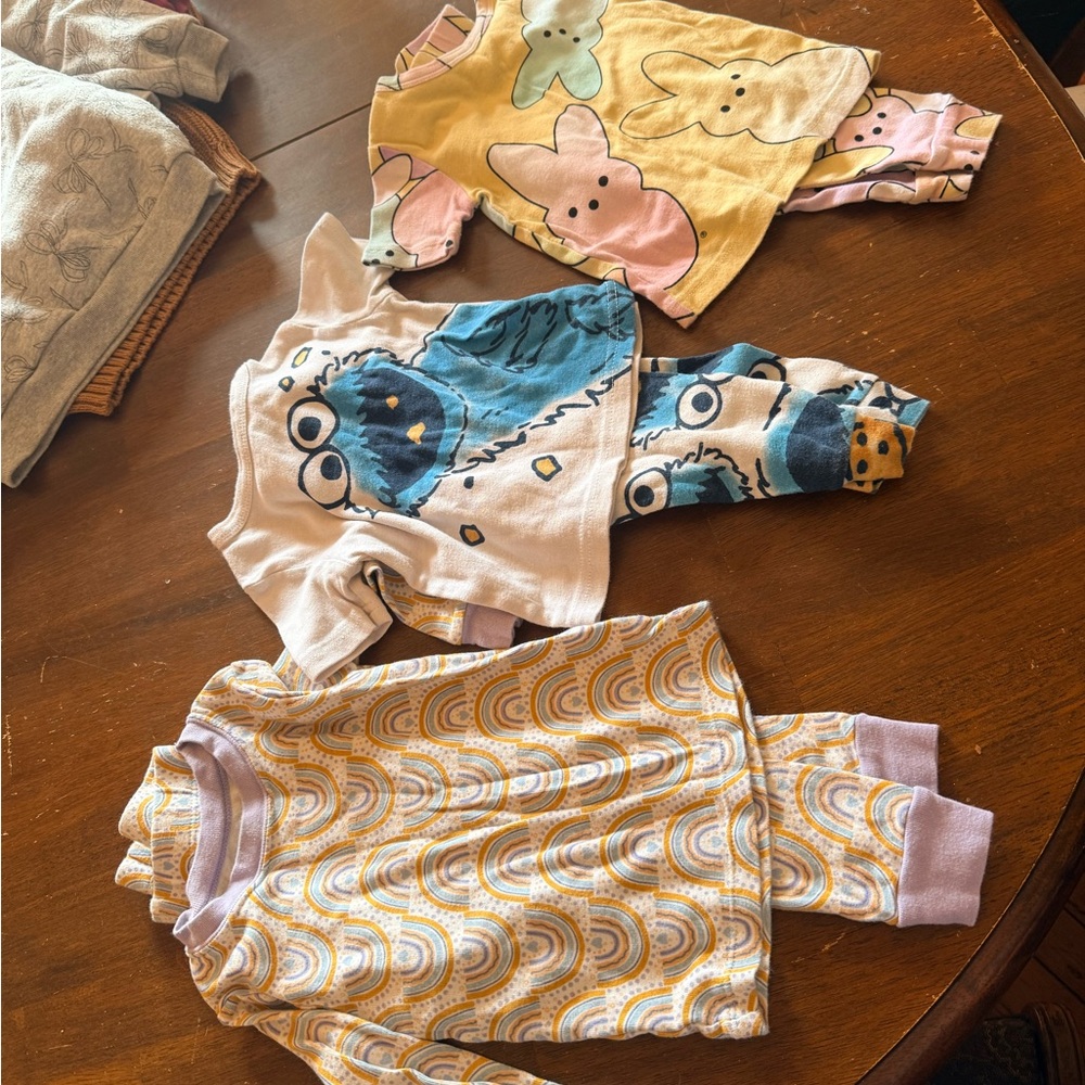 Adorable Kids Pajamas Set - Multicolor